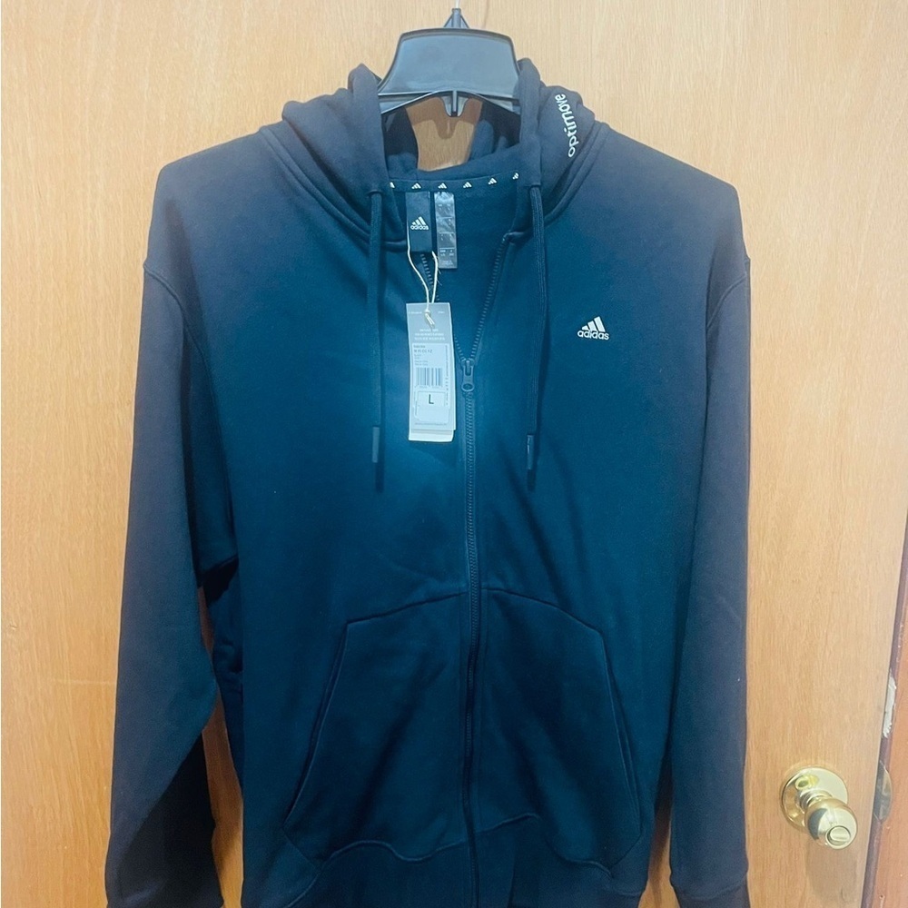 NWT ADIDAS men swears and hoodies size L